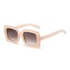  New Square Sunglasses Women Fashion Shades UV400 Men Luxury Gradient Transparent Male Female Sun Glasses