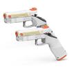 AMVR 1Pair VR Shooting Grip Holder for Oculus Quest 3/3S Controller Game Handle Mount Bracket Gaming Accessories
