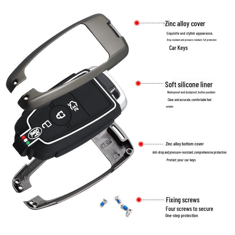 20 Ford Key Covers for Mustang, Escort, Explorer, Everest, Escape, Edge