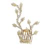 Handmade Hair Clip Comb Full Diamond Hairpin Fashion Headwear  Bridal
