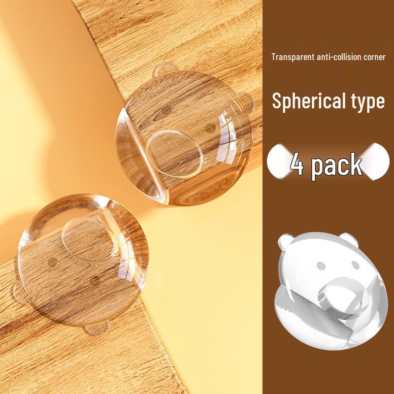 Silicone Transparent Corner Protectors for Furniture - Anti-Collision and Anti-Bump Edge Guards