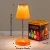 Height Brightness Adjustment Cordless Table Lamp Rechargeable Room Decoration Light  Bedroom