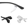Wholesale Silicone Anti-slip Ear Hooks Glasses Leg Ear Sleeve Bracket Fastener Clear Grips Eyewear Holder Eyeglasses Accessories