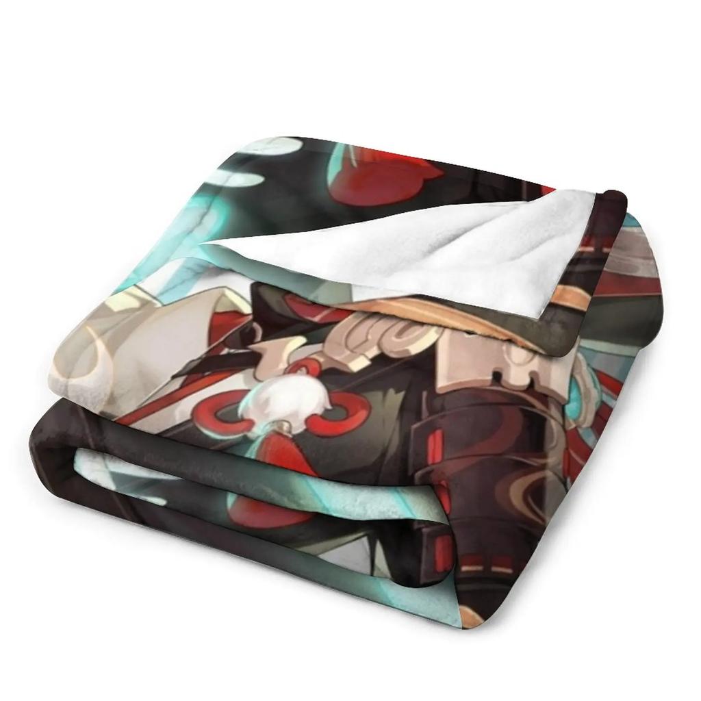 Kazuha Genshin Impact Koc do rzucania Puszysty koc Uroczy koc Koc dla niemowląt Najmiększy koc