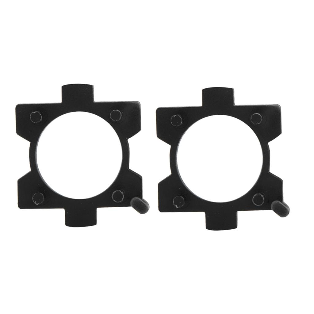 2PCS H7 LED Auto Scheinwerfer Birne Adapter Basis L08 Retainer Halter für Mazda CX5 CX7