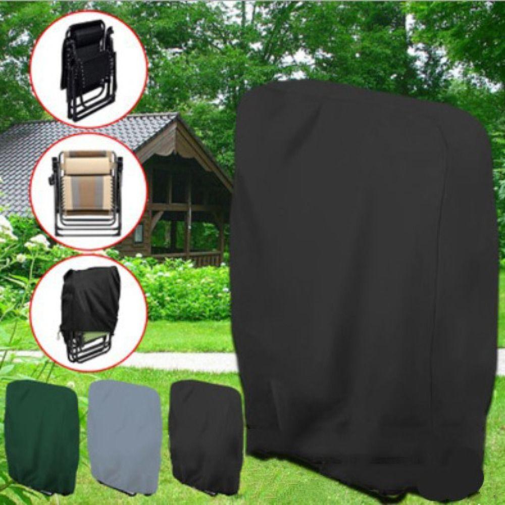 210D Oxford Folding Chairs Cover Dustproof Beach Chair Cover Portable Furniture Protector Outdoor