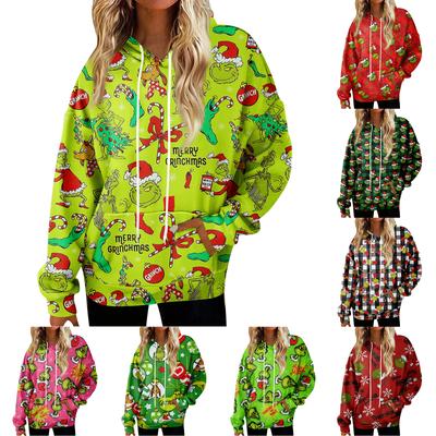 Huvtröjor för kvinnor Oversize Vinter Plysch Söta Sweatshirts Pullover Trendiga Höst Vinter Kläder