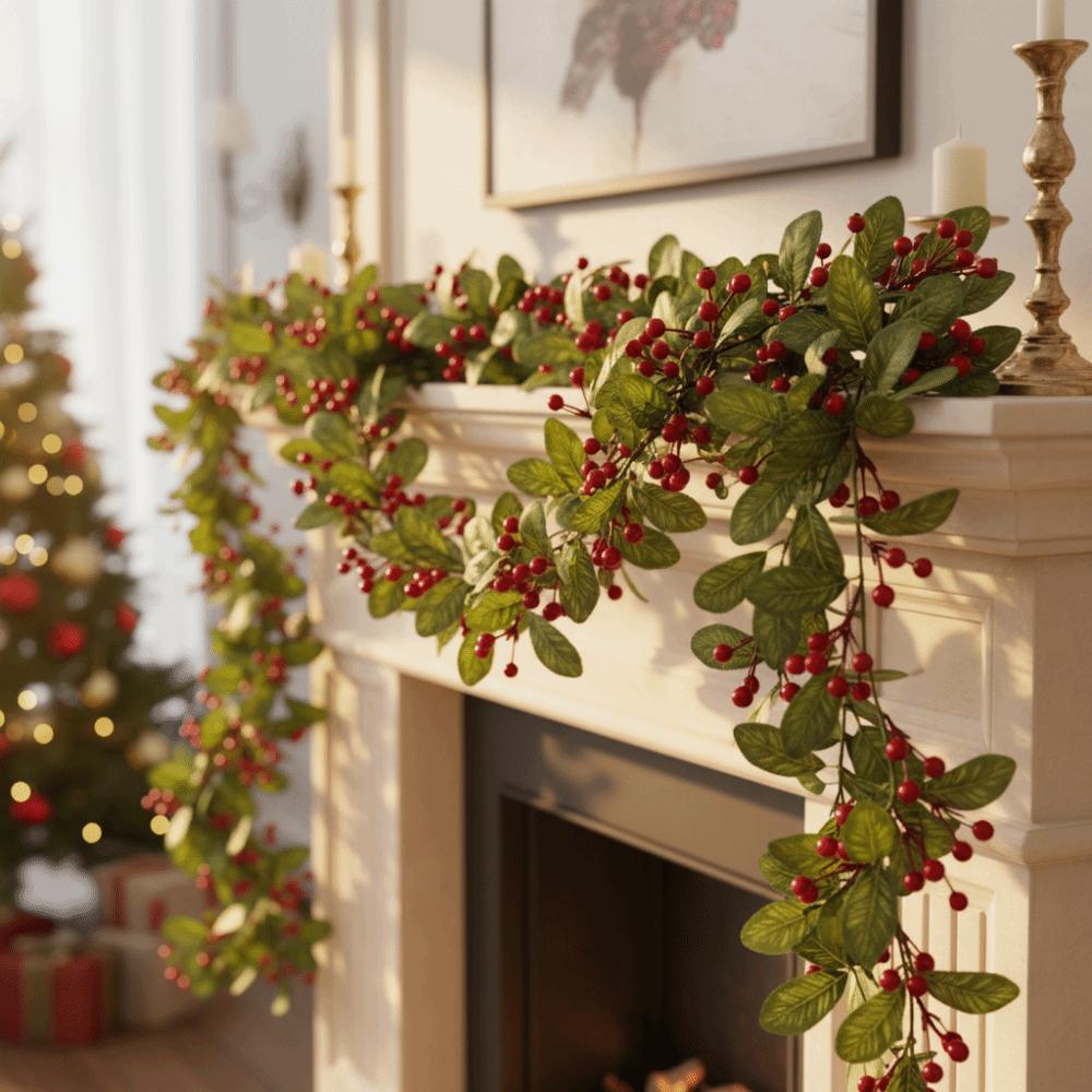 Artificial Foliage Spring Floral Garland DIY Plastic Garland Hanging Plants 180cm Flexible Artificial Flower Vines