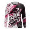 Ladies Pink and Black Motocross Mountain Endurance Cycling Clothing Motorcycle Downhill Suit