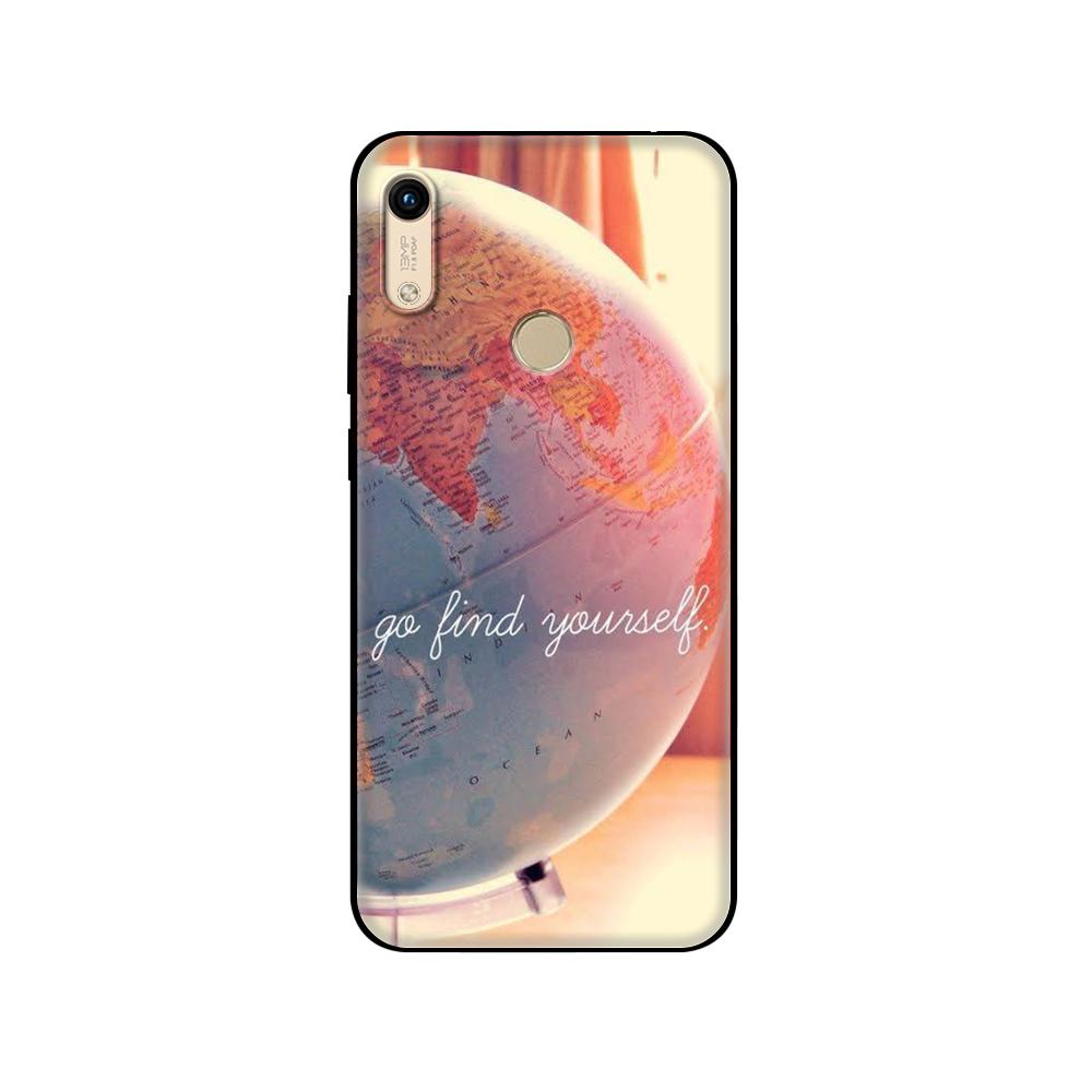 Black tpu Case For Huawei Honor 8a 8s Prime 9 Lite honor 9A 9C 9X Premium 9x Pro 9S Summer Travel Pack your Bags Lets Go Clear