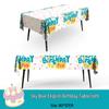 ZISIZ First Birthday Disposable Tablecloth