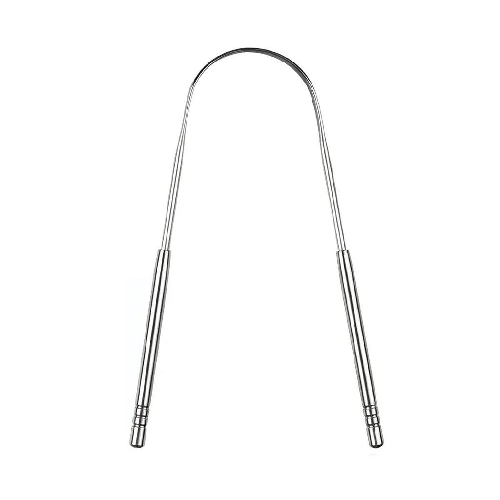 Premium 1pcs/3pcs Metal Tongue Scraper Cleaner for Adults Kids Portable Stainless Steel Tongue Scrapers Brushes for Removing Mass Air Flow 3