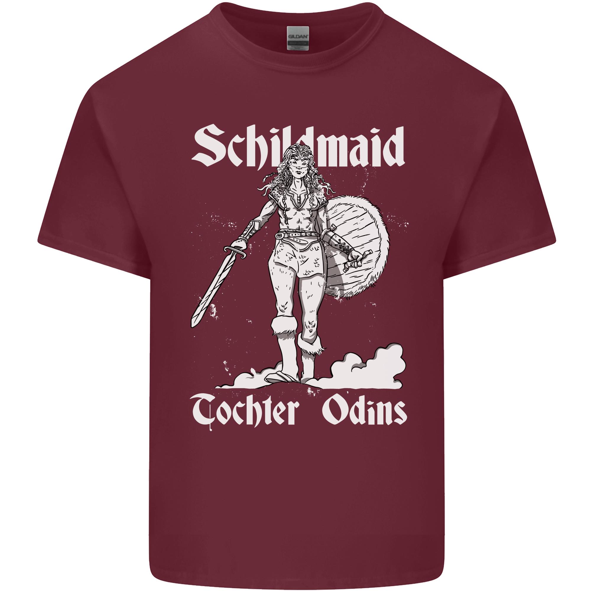 Schildmaid Viking Shield Maiden Unisexs Light Cotton TShirt S