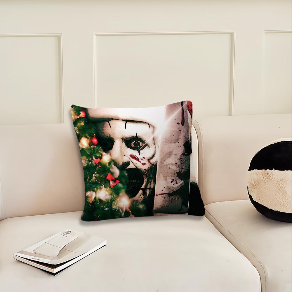Hot Film Horrible T-Terrifier 3 cushion cover Pillow Cover Decoration Room Home Sofa living Office Car Nordic Simplicity