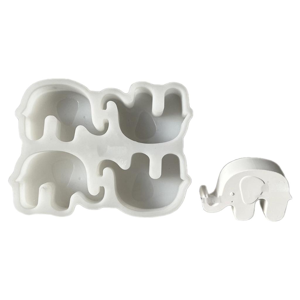 DIY Crystal Dropping Glue Mold Animal Shaped Decorations Molds Silicone Desktops Ornament Mould Epoxy Resin Moulds