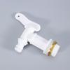 3/4" Water Butt Tap Plastic Snap Fit Hosepipe Rain Barrel Water Butts Thread Replacement Water Tap with Brass Nut