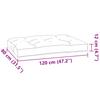 7 Piece Pallet Cushions Anthracite Fabric