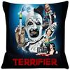 Halloween Terrifier Cushion Cover Comfortable Short Plush Pillow Cases Chair Car Sofa Pillow Cover Home Decorative Sj-306
