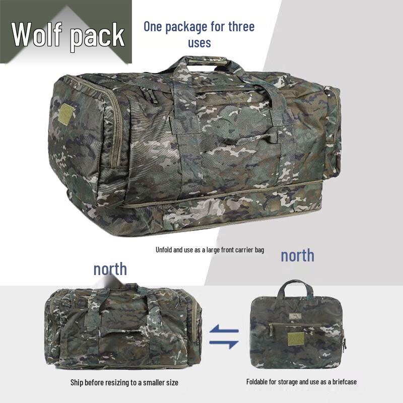 Jungle Wolf Large Tactical Duffle Bag