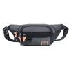 Fashion Sports Fanny Pack Men's Large-capacity Simple Cash Register Bag Outdoor Travel Messenger Bag Multifunctional Fashion Breast Bag