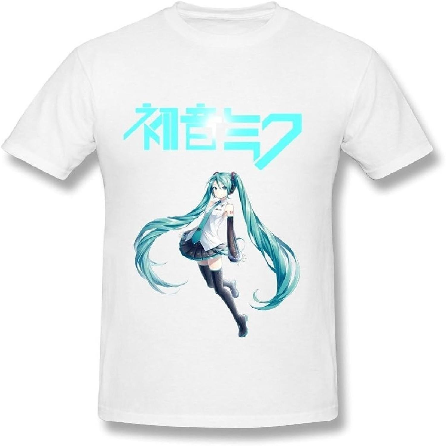 Мужская футболка Hatsune Miku Размер L Белый XXXXXL белый