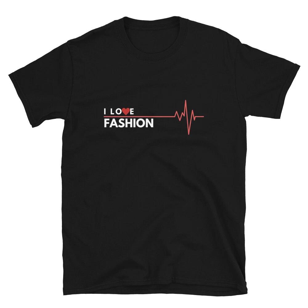 Fashion I Love Hobby Gift Heartbeat Classic Fit T-Shirt XL