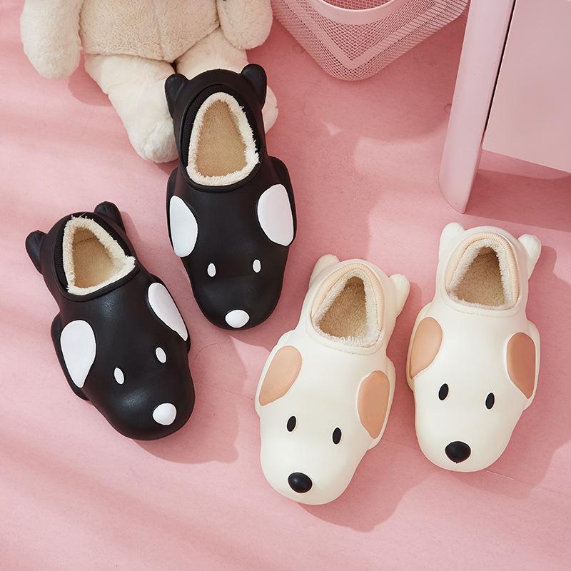 New winter cotton slippers EVA waterproof couple home thickened cotton mop warm non-slip deodorant cotton slippers