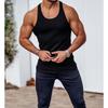 Men's Ribbed Knit Slim Fit Tank Top.