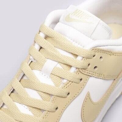 Кроссовки Nike Dunk Low Retro белый/белый/белый/командное золото