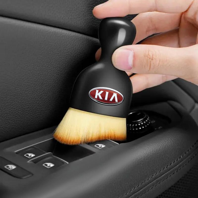 Fashion Car Interior Dashboard Air Outlet Cleaning Tool Dust Removal Soft Brushes For KIA sportage ceed sorento cerato optima picanto rio soul k3 k5