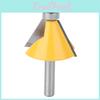 Chamfer 8mm Edging Bevel Shank Router Bit With Bearing Woodworking Milling Cutter30 Degrees