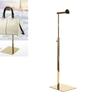 Bags Display Rack Stylish Multifunctional Stainless Steel Handbag Display Holder for Clothing Shops Shopping Malls