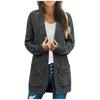 Ladies Long Sleeve Sweaters Cardigans Knitted Outerwear Coats for Women Autumn Winter