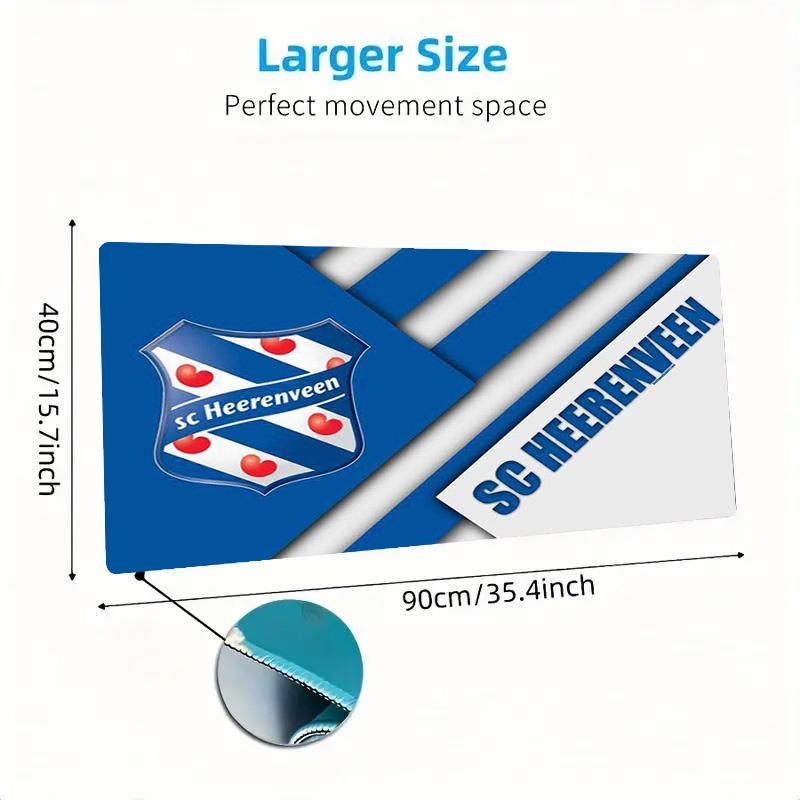 Heerenveen Color Mouse Pad Large Gaming Table Cushion Non-slip Laptop Tablet Big Mousepad XXL Mat Mini PC Playmat With Lock edge