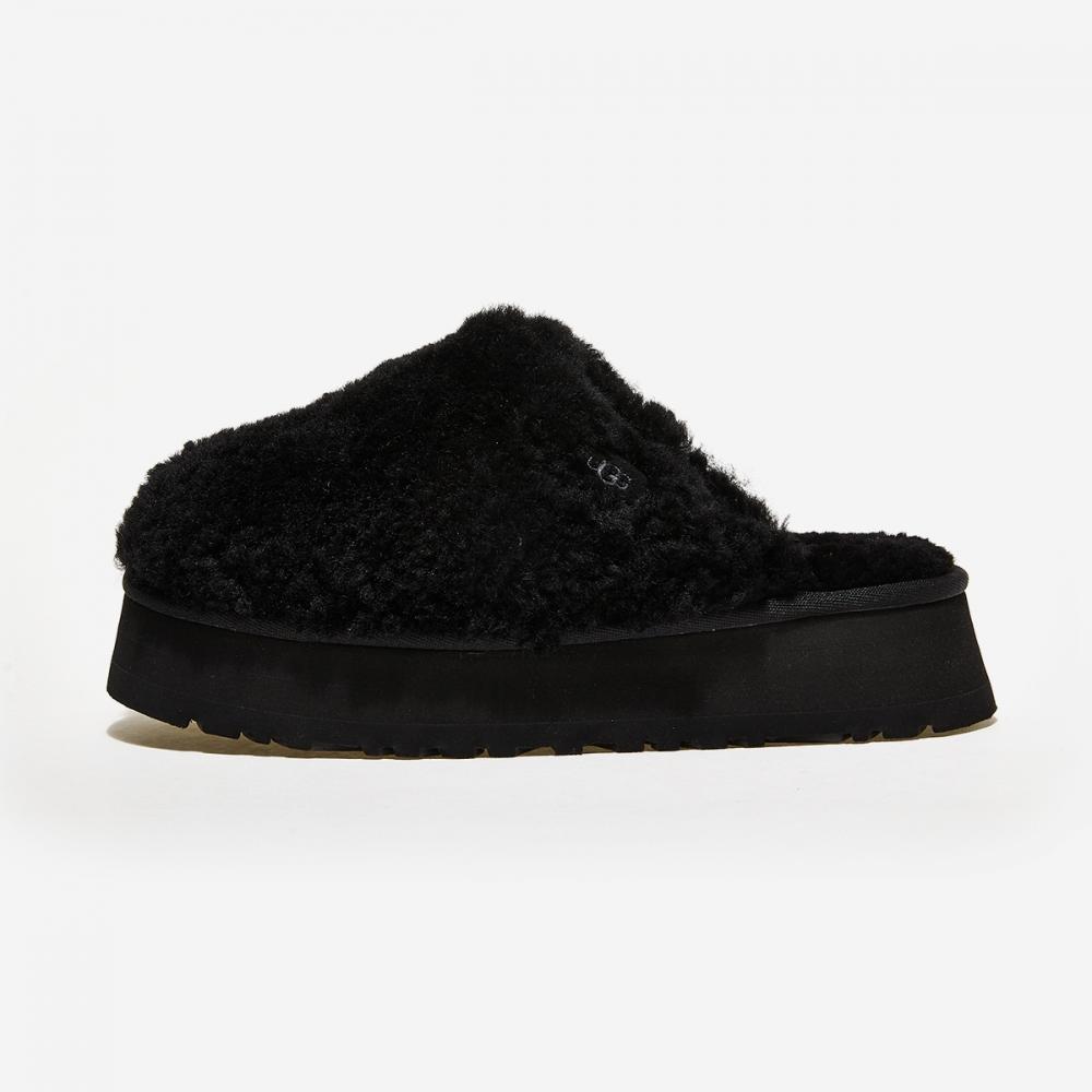 

Модные шлепанцы Ugg Maxi Curly BLK