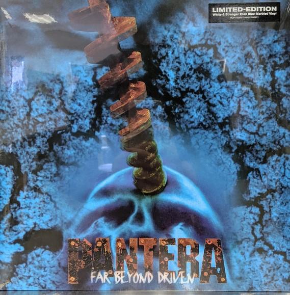 LP Record PANTERA - Far Beyond Driven (White & Stronger RCV192302 EastWest Record 2021 US Rock