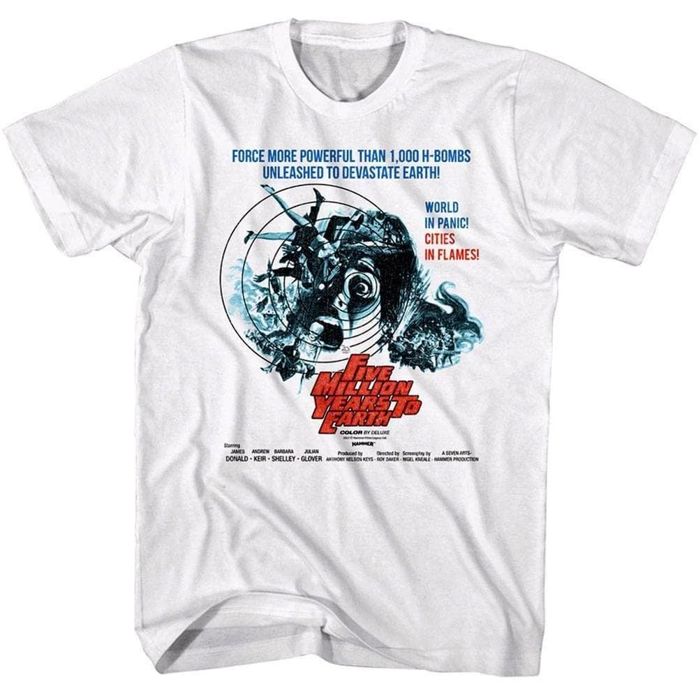 Five Million Years to Earth Movie Poster Men s T Shirt S