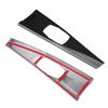Car Accessories Carbon Fiber ABS Interior Multimedia Panel Cover Trim for BMW 3 Series F30 F34 4 Series F33 F36
