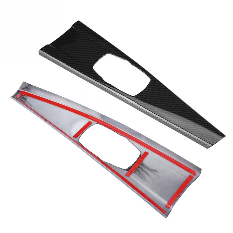 Car Accessories Carbon Fiber ABS Interior Multimedia Panel Cover Trim for BMW 3 Series F30 F34 4 Series F33 F36