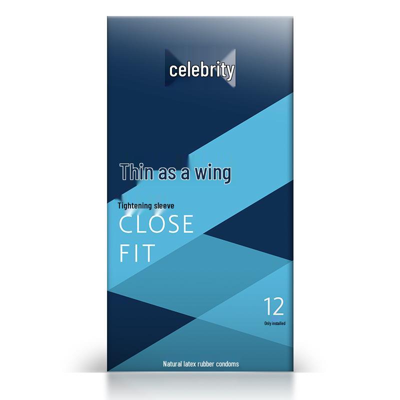 Celebrity Ultra-Thin 002 Gepunktete Kondome 10er-Pack: Ideal für Hotel- und Familienplanungsnutzung