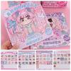 Paper Dress Up Sticker Cartoon Dress-up Outfit Stickers Painting Book Stickers  Hand Ledger