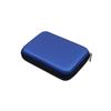 2,5 Zoll HDD Box Tasche Hülle Tragbare Festplatten Tasche für Externe Tragbare HDD Box Hülle Kabel Aufbewahrungstasche Schutz Schwarz/Blau