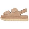 UGG Golden Family Two-Layer Cowhide Open-Toe Fashion Slide Sandals Women Sandals 1141493-SAN
