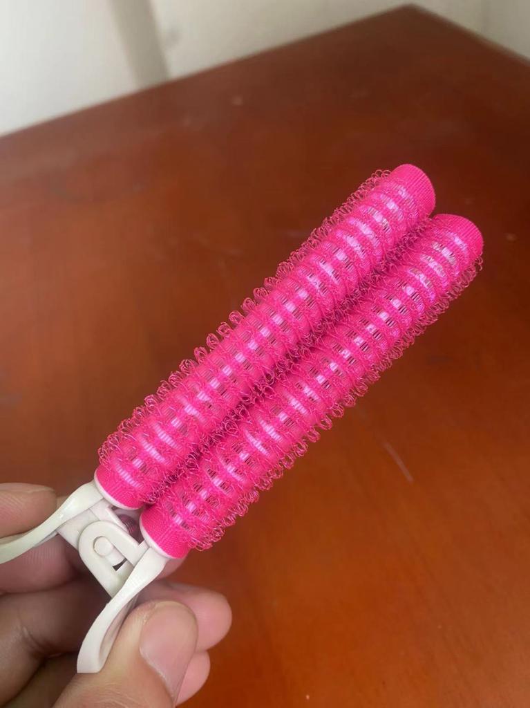 Bangs Curling Barrel For Root Volume Lazy Girl's High Crown Top Styling Tool Women's Forehead Hair Setting Clip Hair Accessory