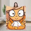 Cartoon Mymy Ongezelligs Blanket Fleece Textile Decor   Multifunction Super Soft Throw Blanket For Bedding Car Bedding Throws