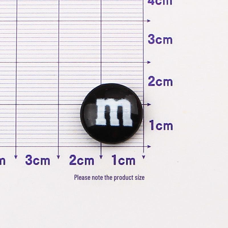 Colorful M&M's Resin DIY Kit: Phone Case, Hair Tie, Hair Clip, Jewelry, Water Cup Sticker, Pencil Box