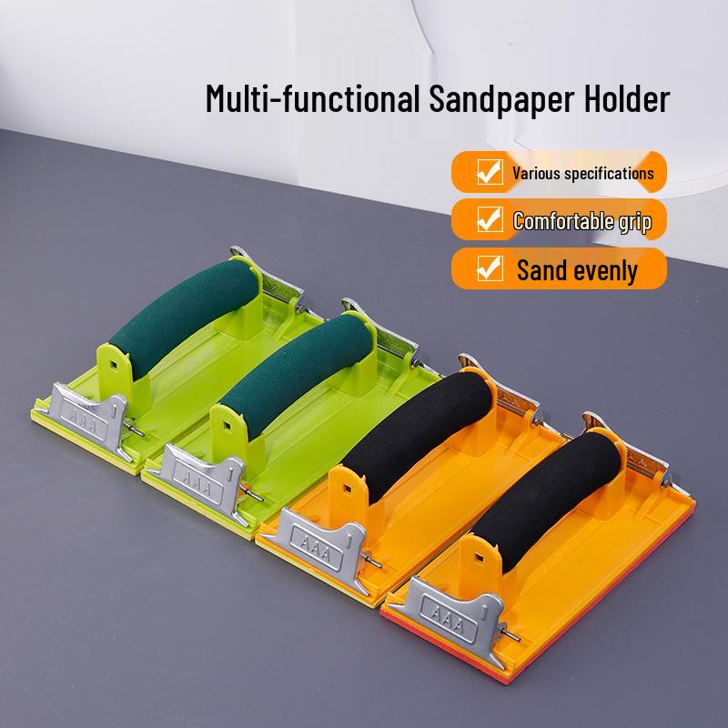 Thickened Sponge Sandpaper Holder for Wall Painting and Polishing