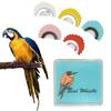 5Pcs Bird Whistle Set Metal Bird Call Imitator with Realistic Chirping Sounds Bird Attracting Chirping Toy for Bird Watching Parties
