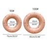 75/85cm Retro Float Easy Inflatable Swimming Pool Ring with Handle for Child 4+