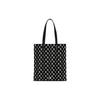 MLB Monogram Series NY Yankees Retro All Over Print Large Logo Vertical Polyester Tote Bag Women Tote Bag Black 3AORL011N-50BKS